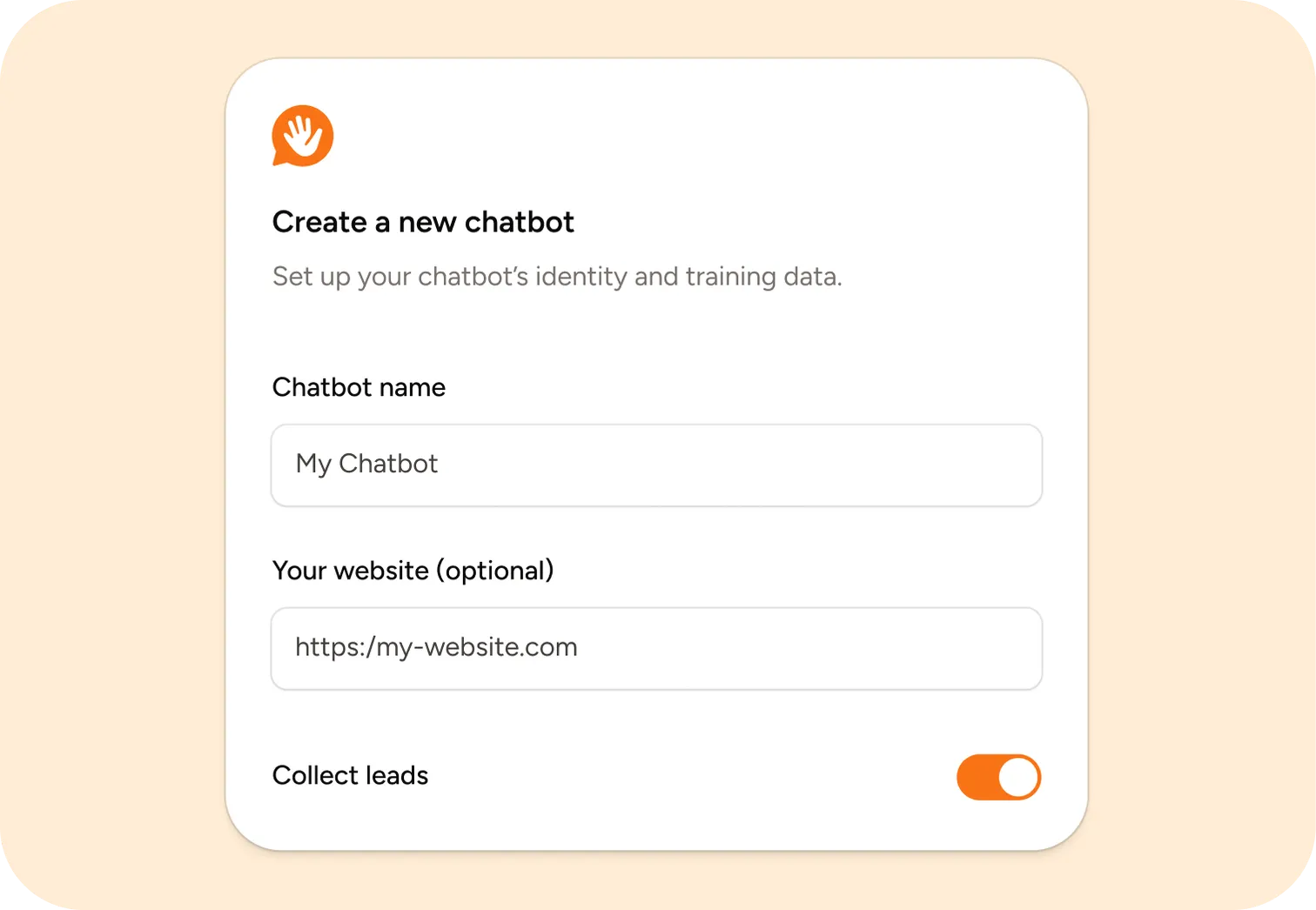 Create your chatbot